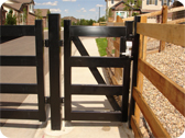 Metal gateway Entry System